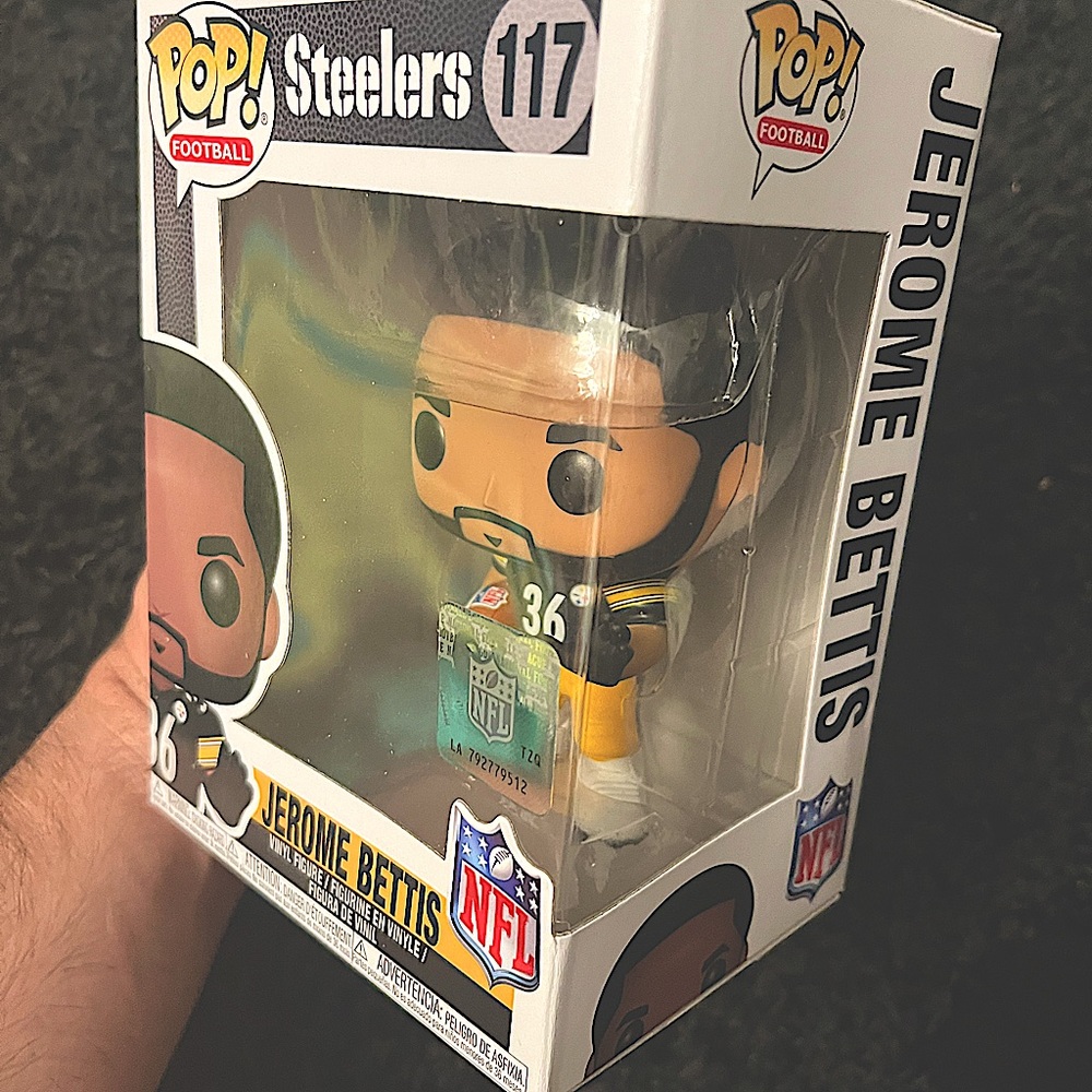 Jerome Bettis FUNKO pop #117 great condition